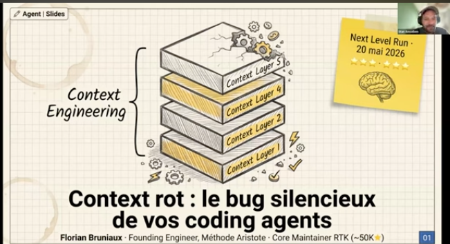 Florian Bruniaux on NextLevelRun, context rot the silent bug of your coding agents